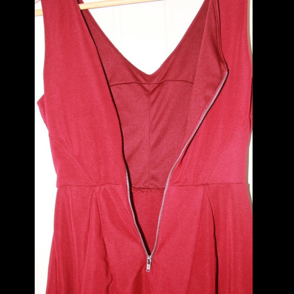 Red Cocktail Dress - Picture 3 of 4